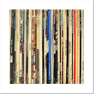 Classic Rock Vinyl Records Active Posters and Art